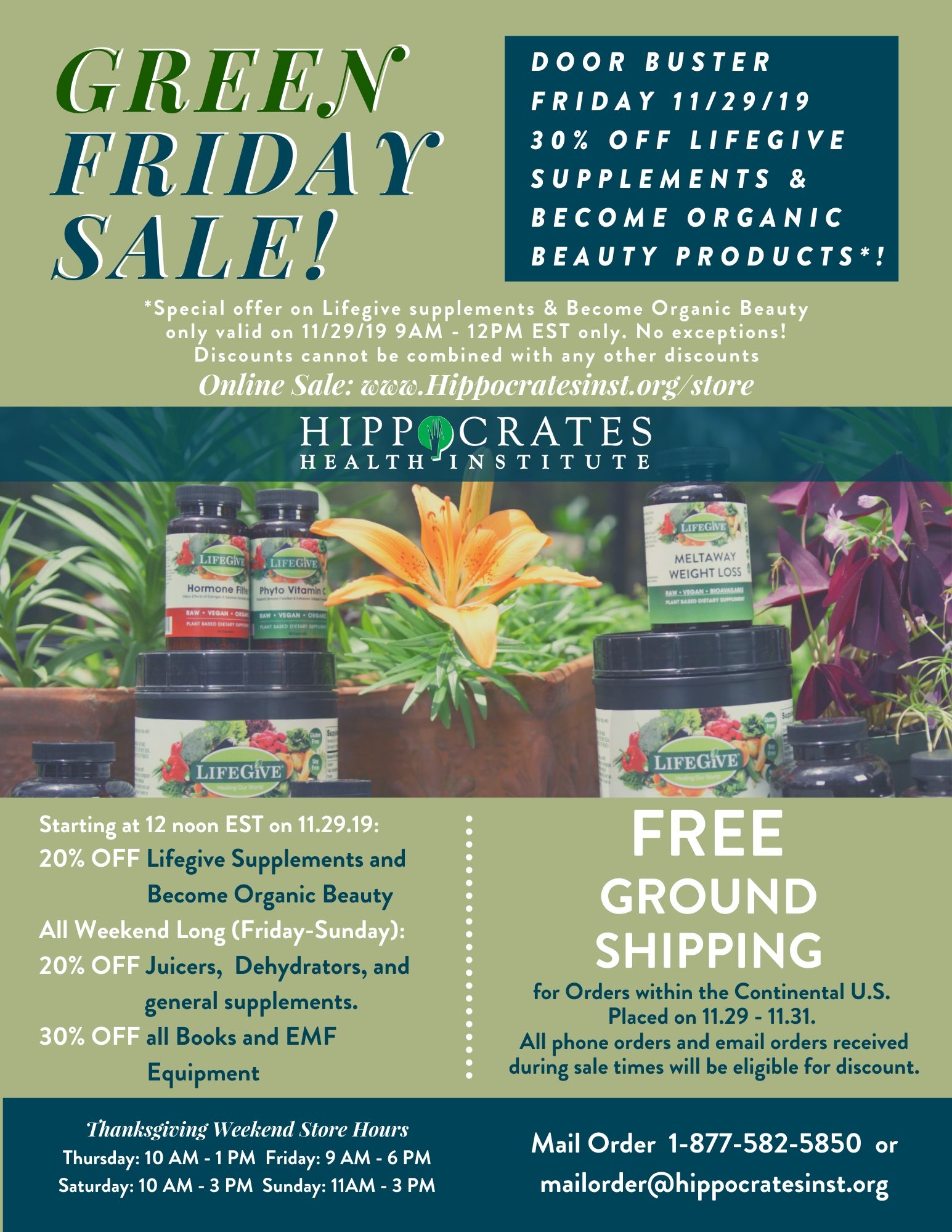 Green Friday 2019